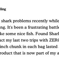 Shark Repelling Chum
