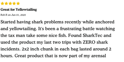 Shark Repelling Chum
